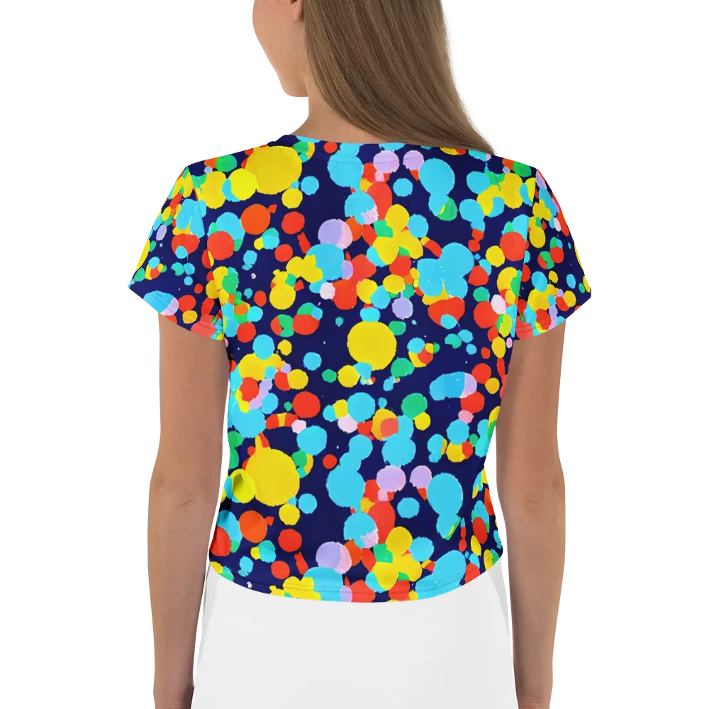 Bubble Spectrum on Crop Tee — Back