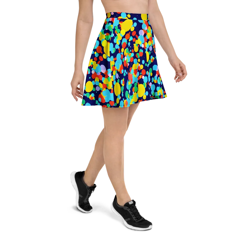 Bubble Spectrum on Skater Skirt — Right