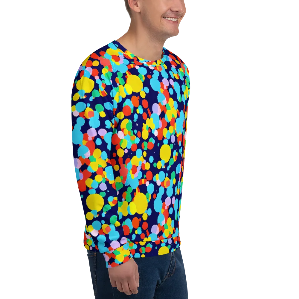 Bubble Spectrum on Sweatshirt — Right Front