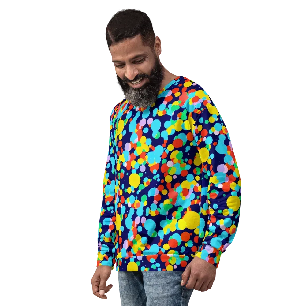 Bubble Spectrum on Sweatshirt — Left Front
