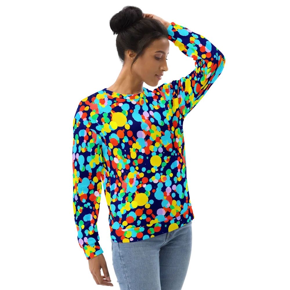 Bubble Spectrum on Sweatshirt — Right Front