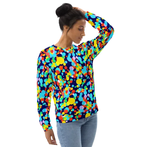 Bubble Spectrum on a Sweatshirt