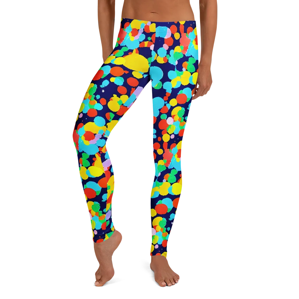 Bubble Spectrum on Leggings — Front