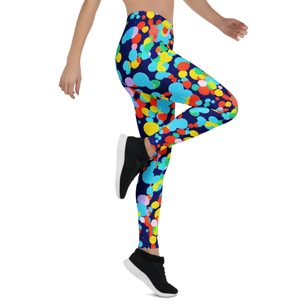 Bubble Spectrum on Leggings — Right