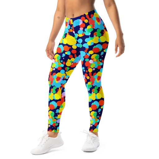 Bubble Spectrum on a Leggings