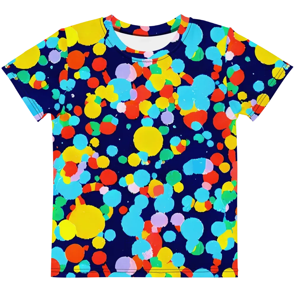 Bubble Spectrum on Kids Crew Neck T-Shirt — Front