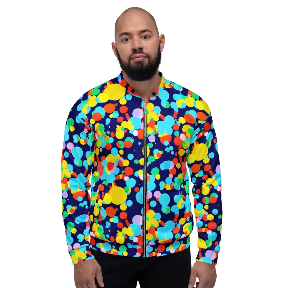 Bubble Spectrum on Bomber Jacket — Front