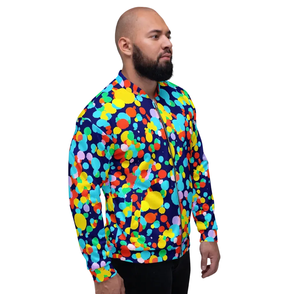 Bubble Spectrum on Bomber Jacket — Right