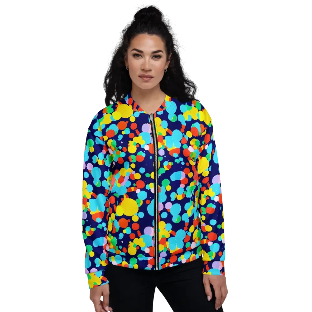 Bubble Spectrum on Bomber Jacket — Front