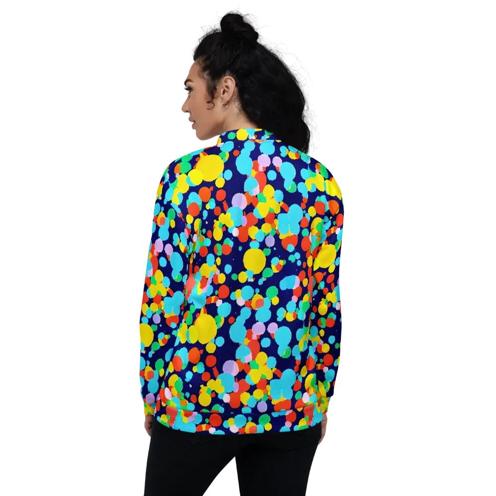 Bubble Spectrum on Bomber Jacket — Back