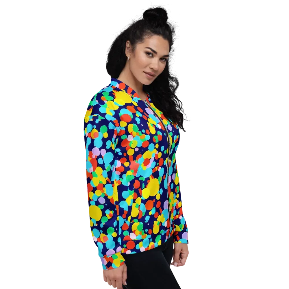 Bubble Spectrum on Bomber Jacket — Right