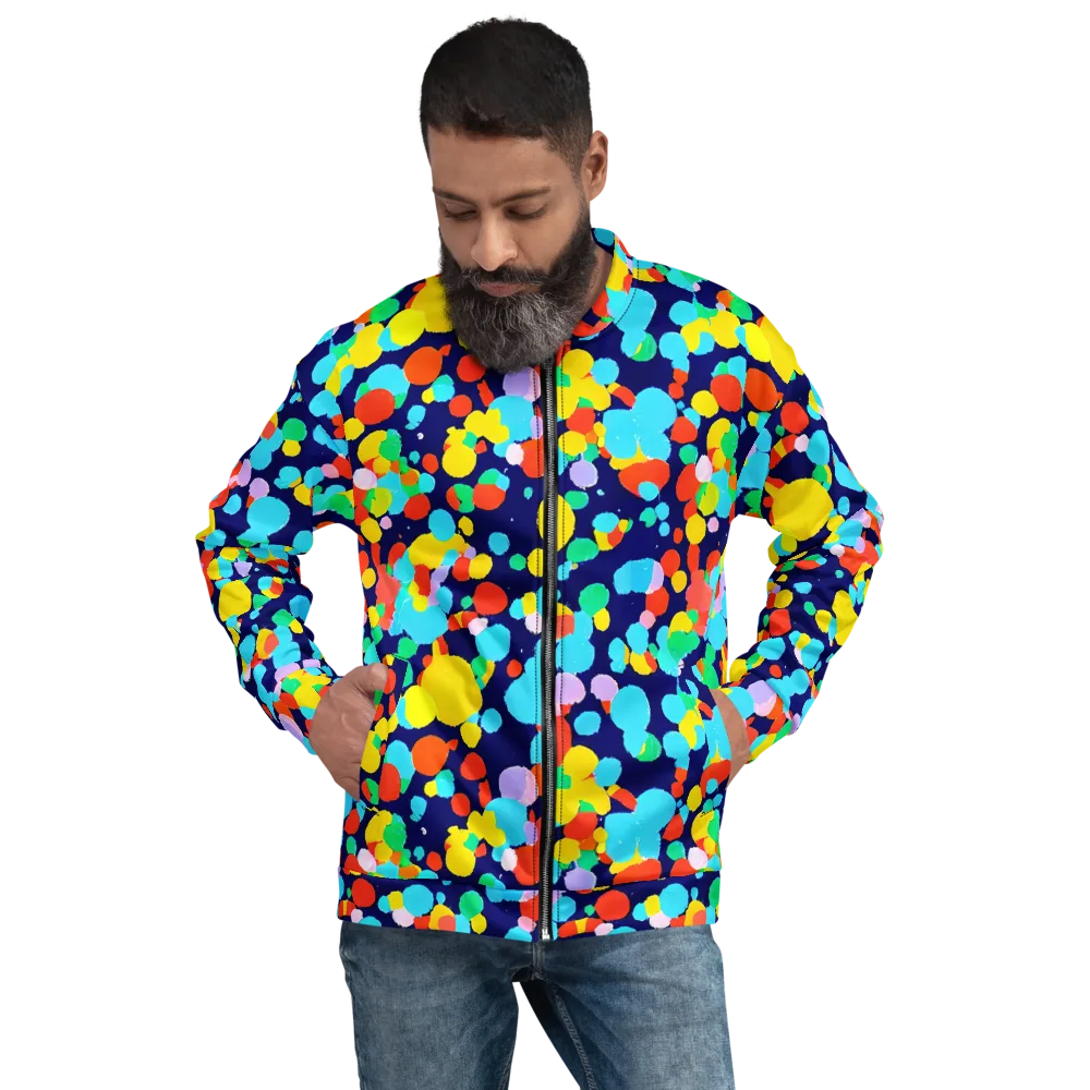 Bubble Spectrum on Bomber Jacket — Front