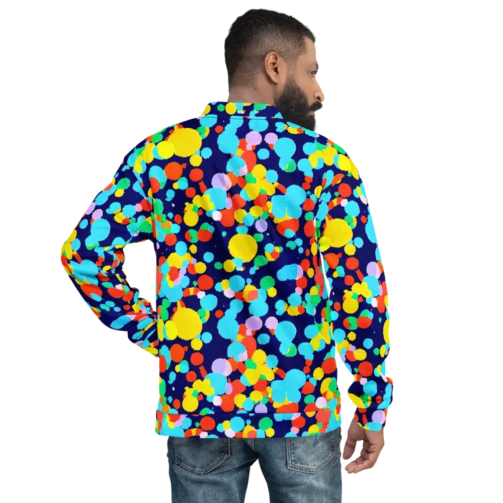Bubble Spectrum on Bomber Jacket — Back