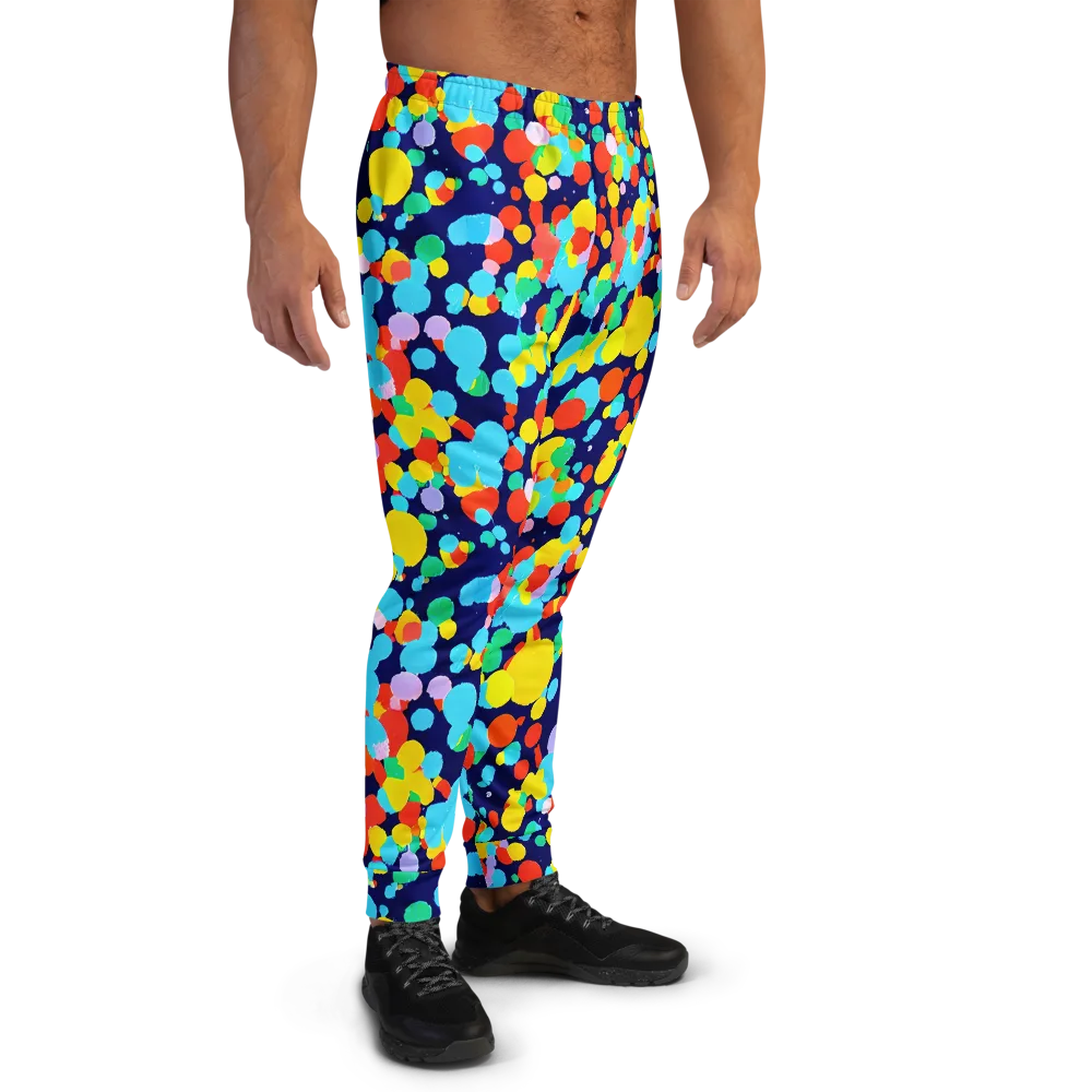 Bubble Spectrum on Men's Joggers — Right