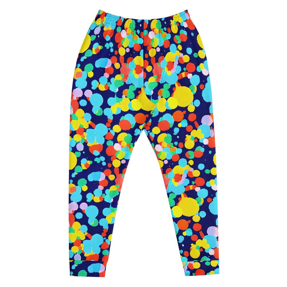 Bubble Spectrum on Men's Joggers — Front