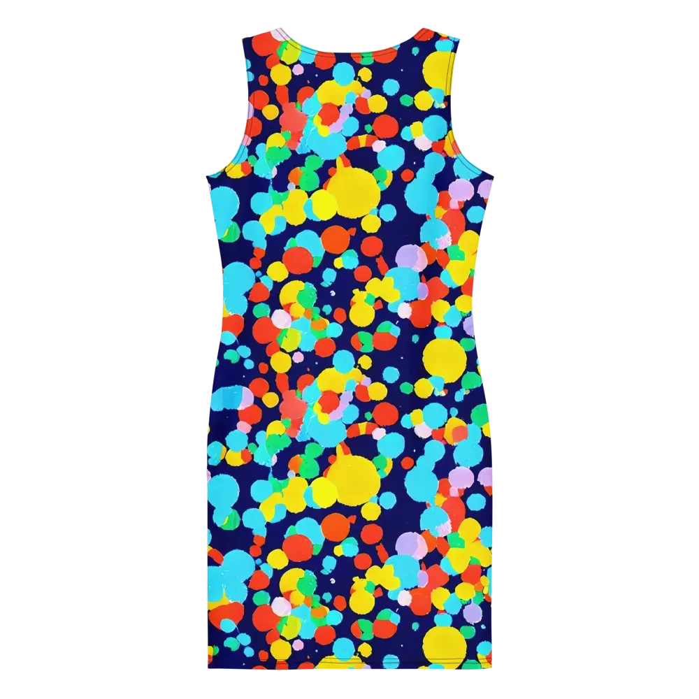 Bubble Spectrum on Bodycon Dress — Back