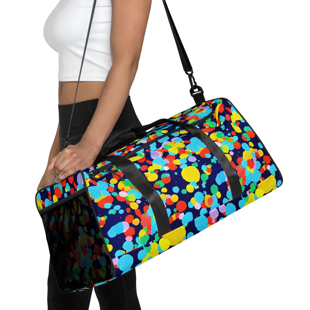 Bubble Spectrum on Duffle Bag — Front
