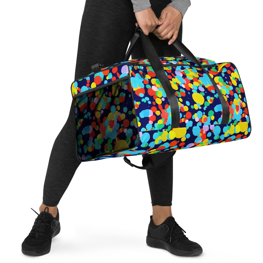 Bubble Spectrum on Duffle Bag — Right Front