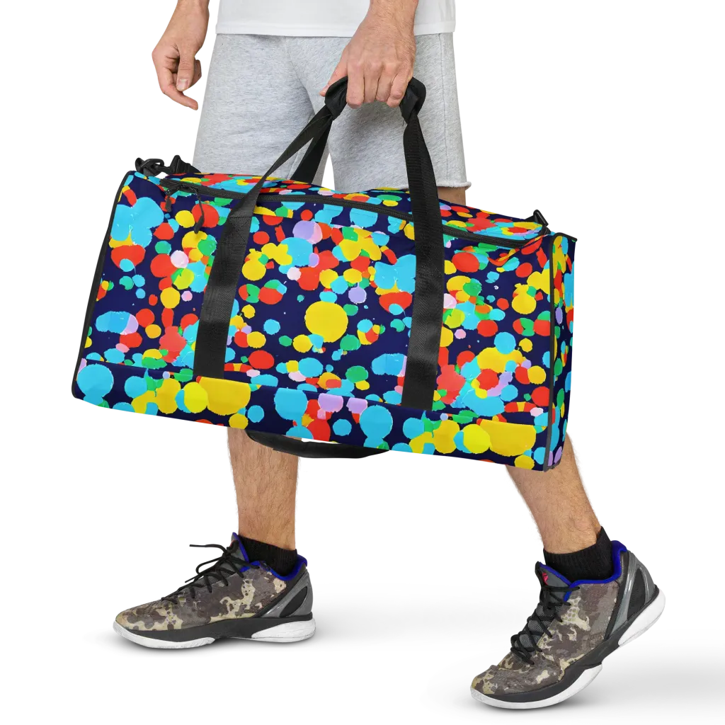 Bubble Spectrum on Duffle Bag — Front
