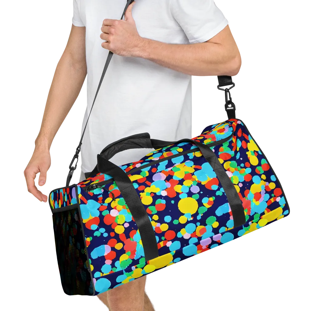 Bubble Spectrum on Duffle Bag — Right Front