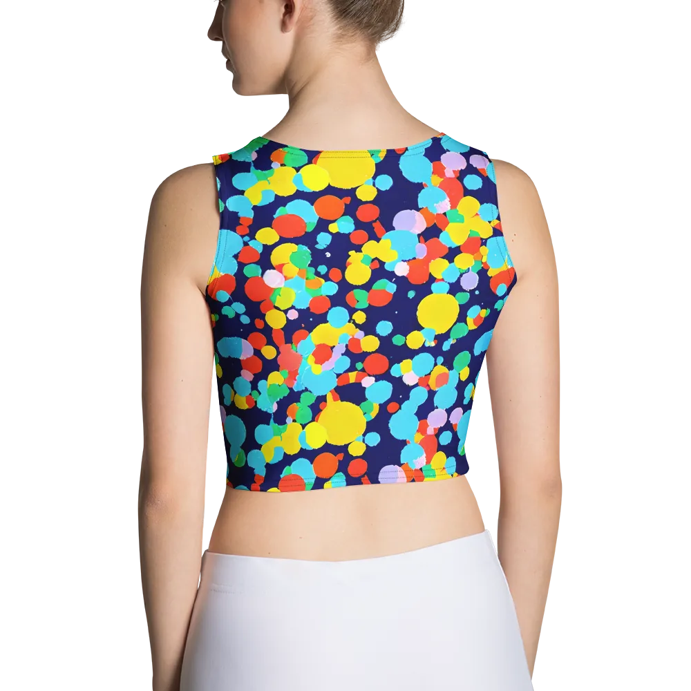 Bubble Spectrum on Crop Top — Back