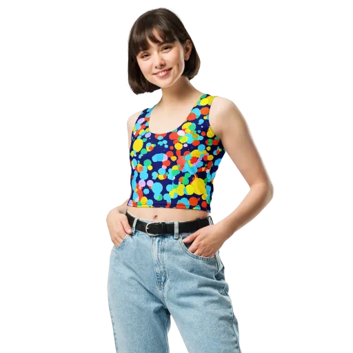 Bubble Spectrum on a Crop Top