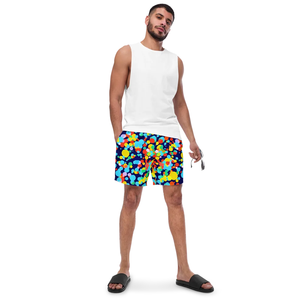 Bubble Spectrum on Swim Trunks — Front