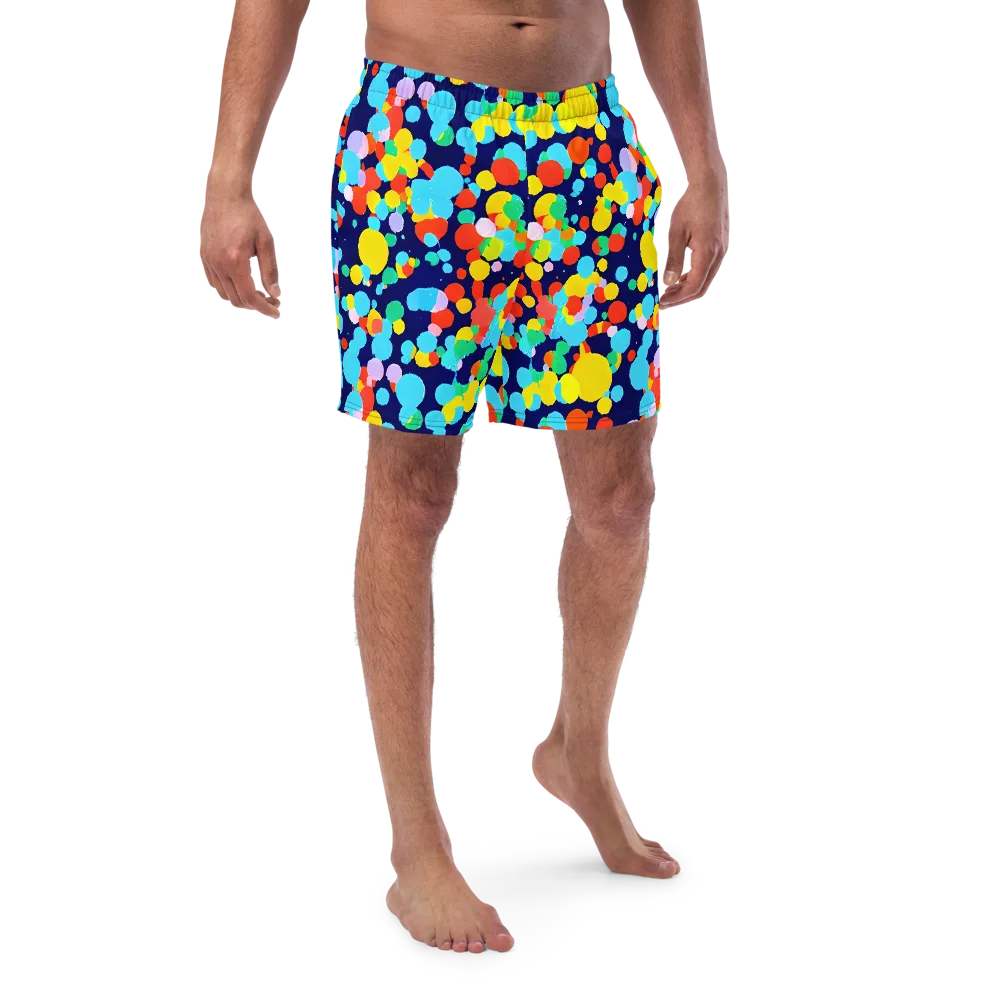 Bubble Spectrum on Swim Trunks — Front
