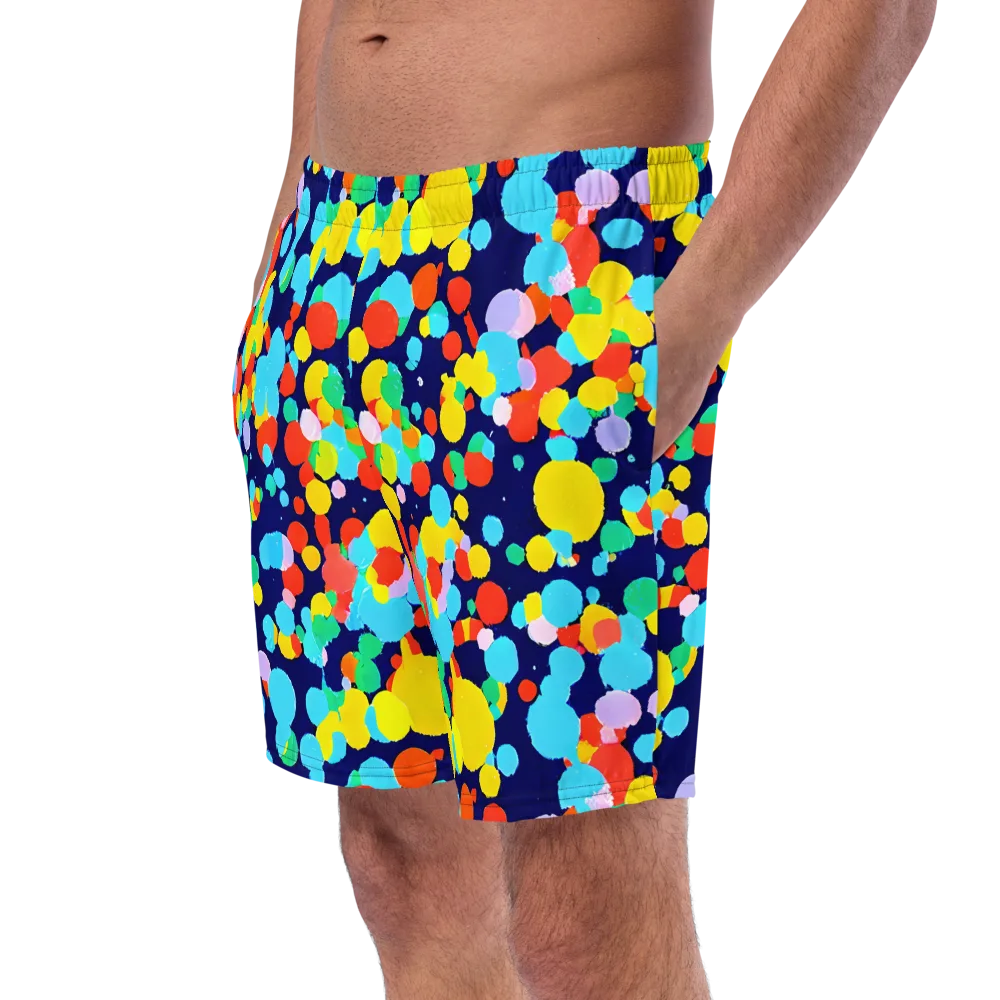 Bubble Spectrum on Swim Trunks — Left Front