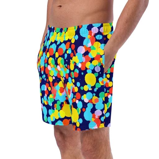 Bubble Spectrum on a Swim Trunks