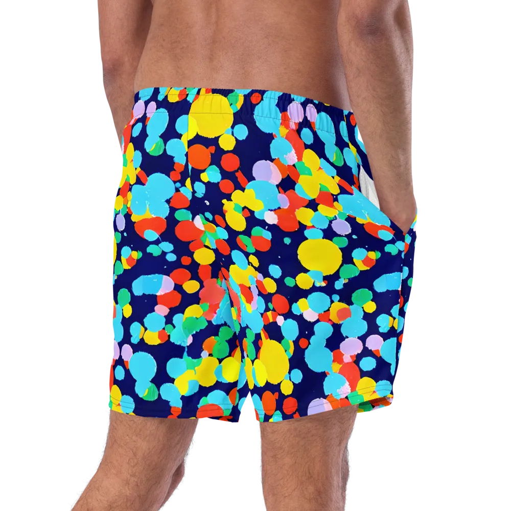 Bubble Spectrum on Swim Trunks — Right Back