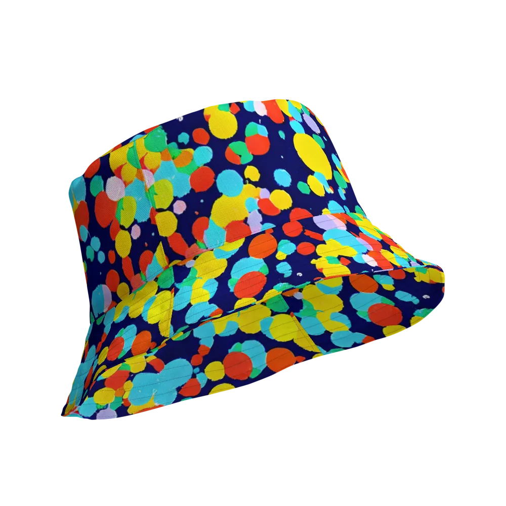 Bubble Spectrum on Reversible Bucket Hat — Product details Outside