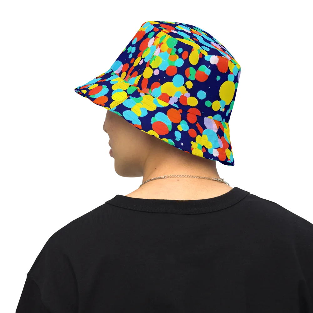Bubble Spectrum on Reversible Bucket Hat — Back Inside