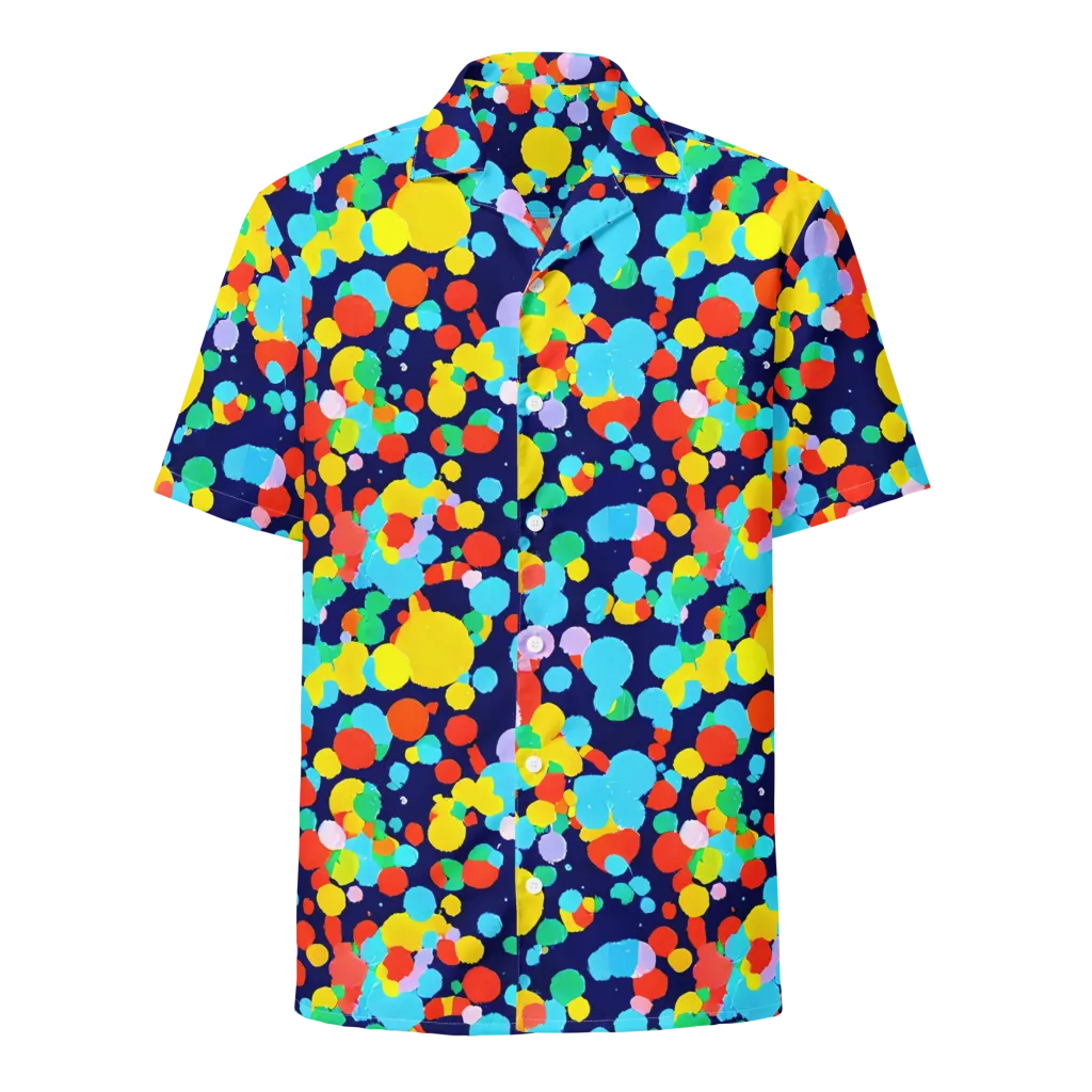 Bubble Spectrum on Button Shirt — Front