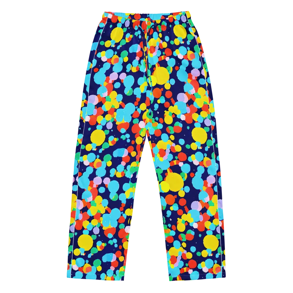 Bubble Spectrum on Women's Pajama Pants — Front