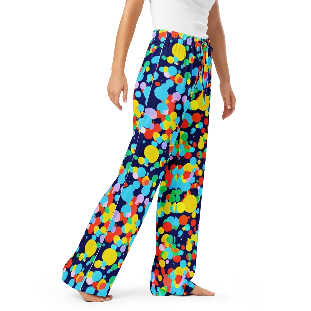 Bubble Spectrum on Women's Pajama Pants — Right Front