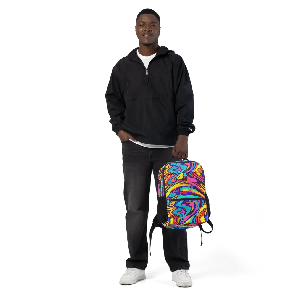 Electric Ecstasy on Utility Backpack — Front