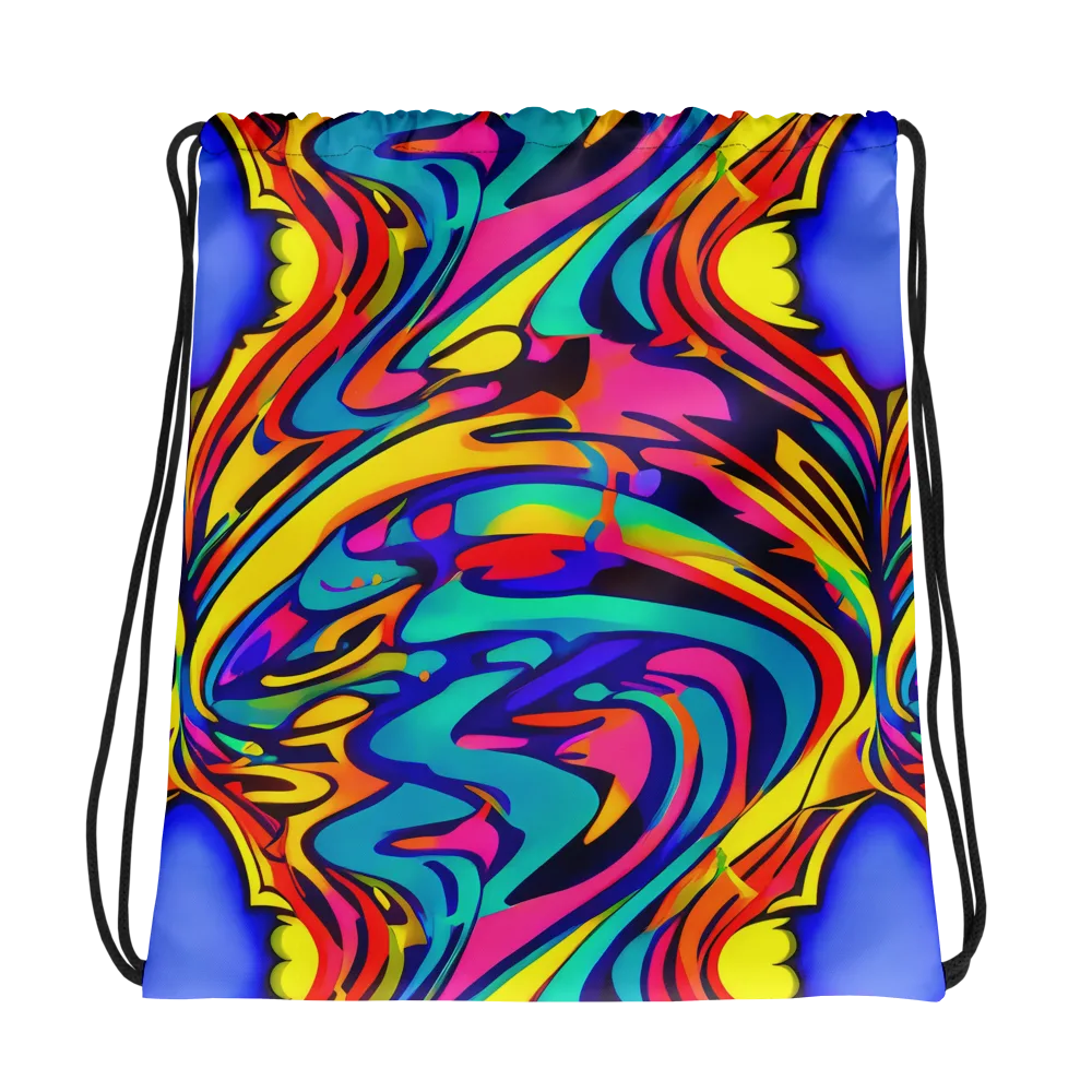 Electric Ecstasy on Drawstring Bag — Photo