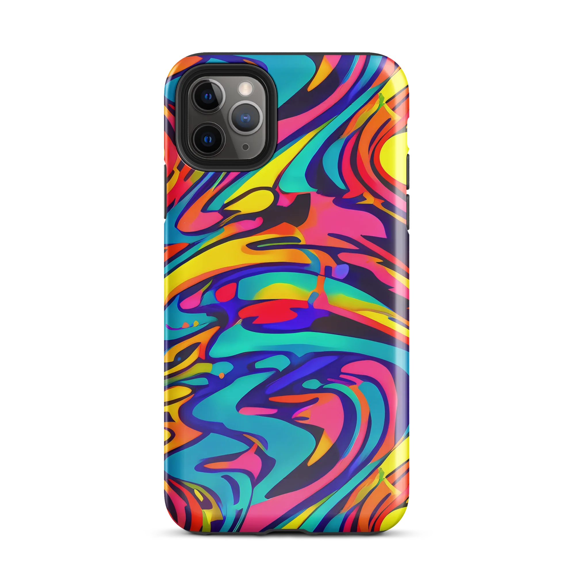 Electric Ecstasy on Tough Case for iPhone® — Front