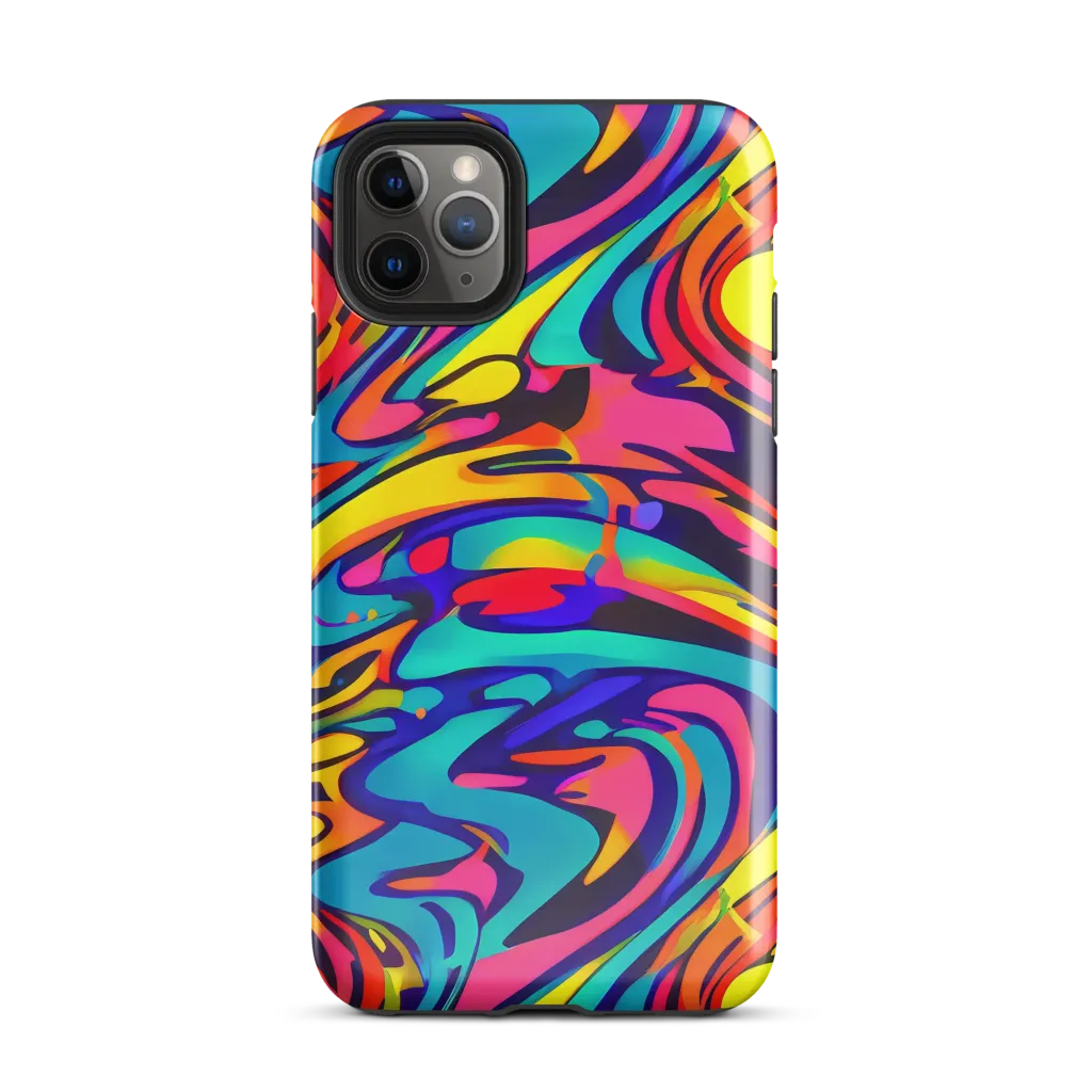 Electric Ecstasy on Tough Case for iPhone® — Front