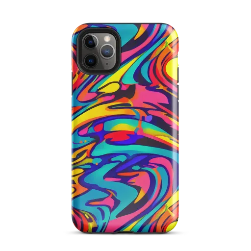Electric Ecstasy on a Tough Case for iPhone®