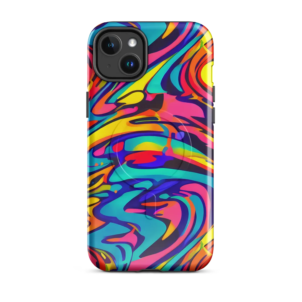 Electric Ecstasy on MagSafe Tough Case for iPhone® — Front
