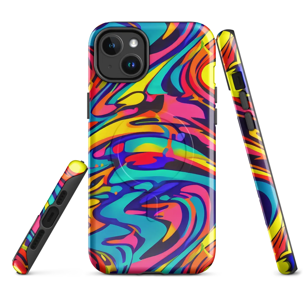 Electric Ecstasy on MagSafe Tough Case for iPhone® — Front
