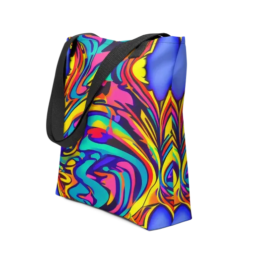 Electric Ecstasy on a Tote Bag