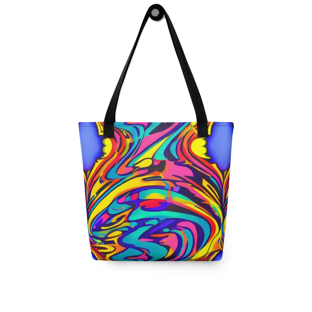 Electric Ecstasy on Tote Bag — Front