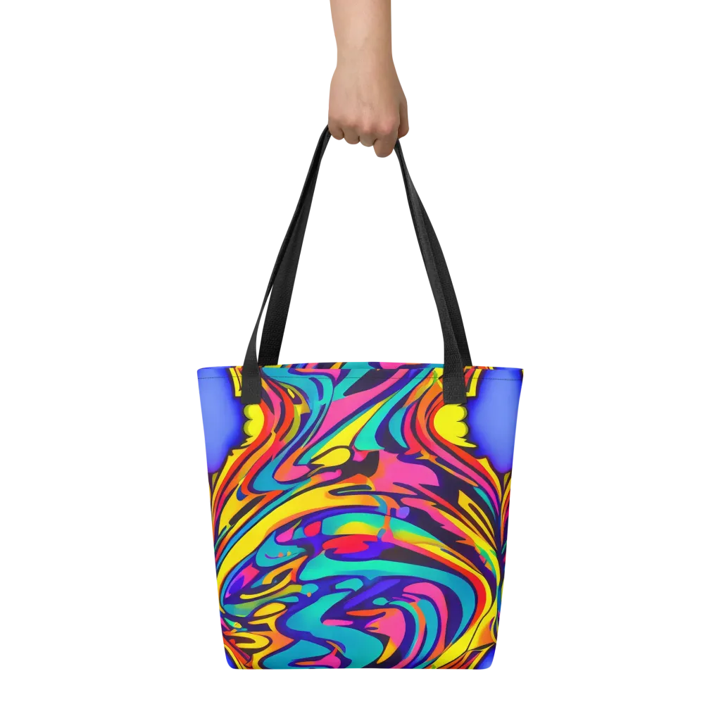 Electric Ecstasy on Tote Bag — Front