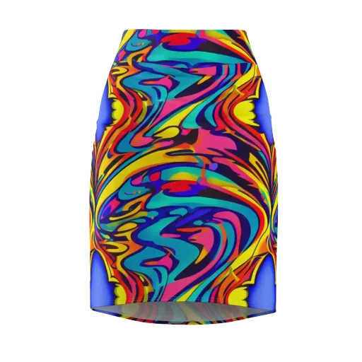 Electric Ecstasy on a Pencil Skirt