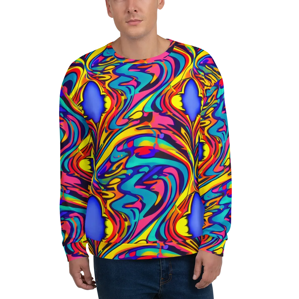 Electric Ecstasy on Sweatshirt — Front