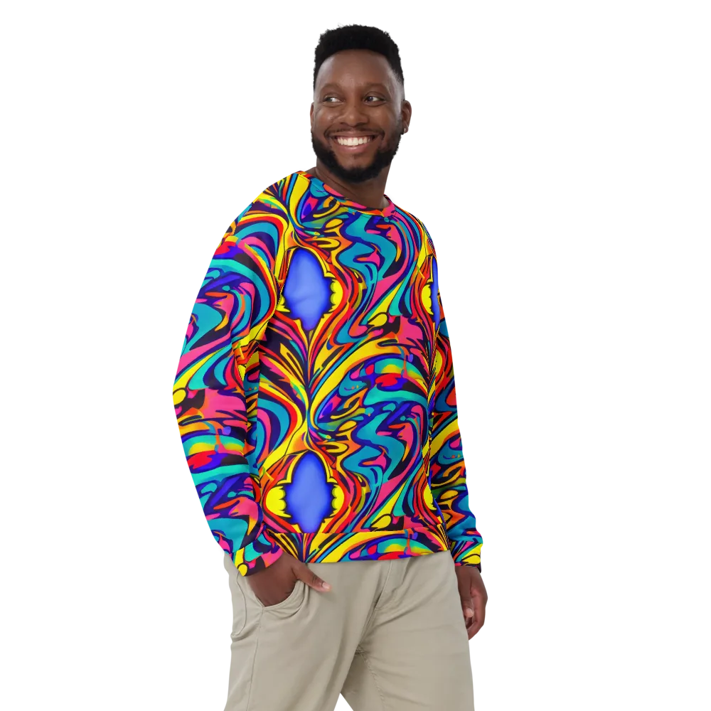 Electric Ecstasy on Sweatshirt — Front
