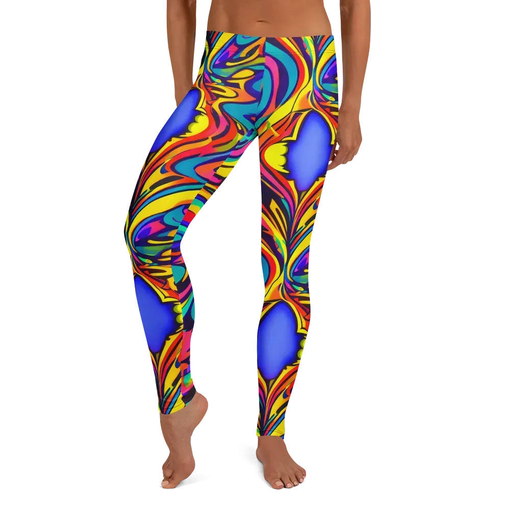 Electric Ecstasy on Leggings — Front